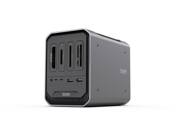 SanDisk Professional - PRO-DOCK 4; 4-Bay Reader Docking Station