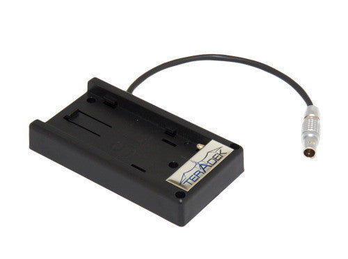 Teradek - Battery Adapter Plate (Battery to 4 Pin Connector)