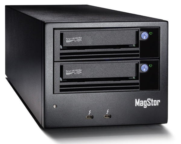 MagStor DUAL LTO7 6TB Thunderbolt 3 Tape Drive LTO-7