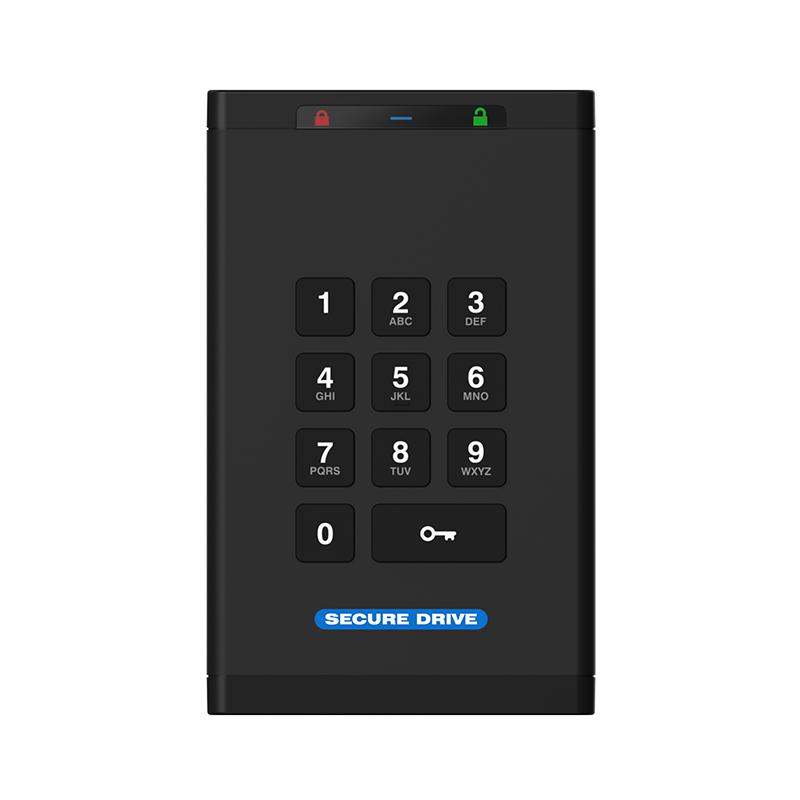 SecureDrive - KP Hardware Encrypted External Portable Drive – Maxx Digital